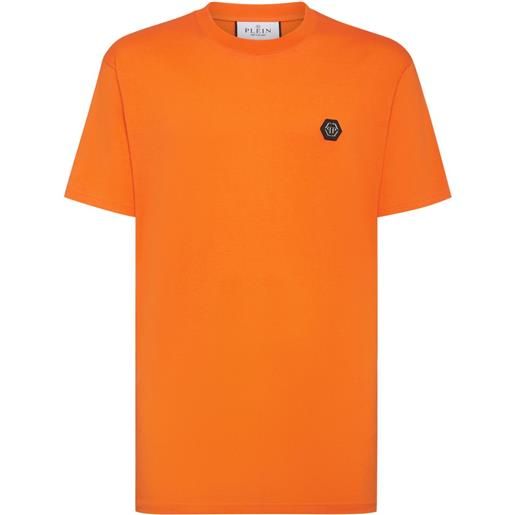 Philipp Plein t-shirt hexagon - arancione