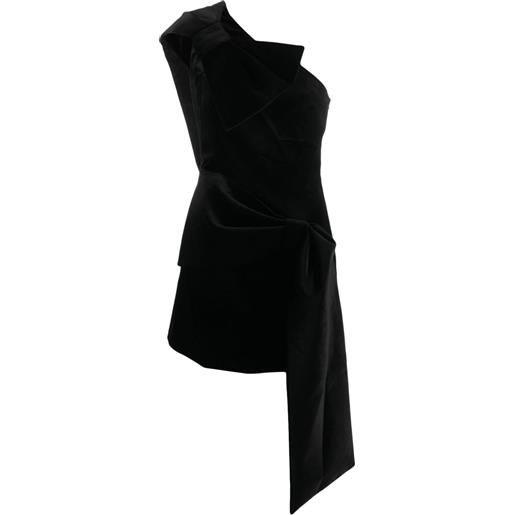 Vivetta abito corto con dettaglio cut-out - nero