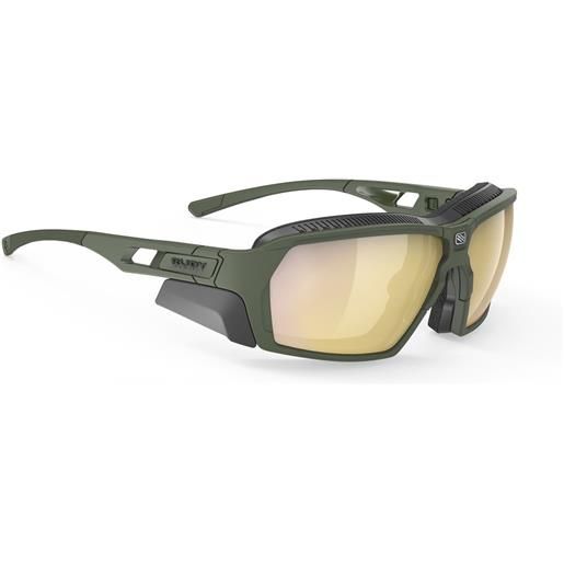 Rudy Project agent q polarized sunglasses verde olive / matte black