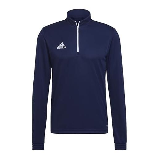 adidas entrada 22 training long sleeve sweatshirt, maglia lunga uomo, team navy blue 2, xxl