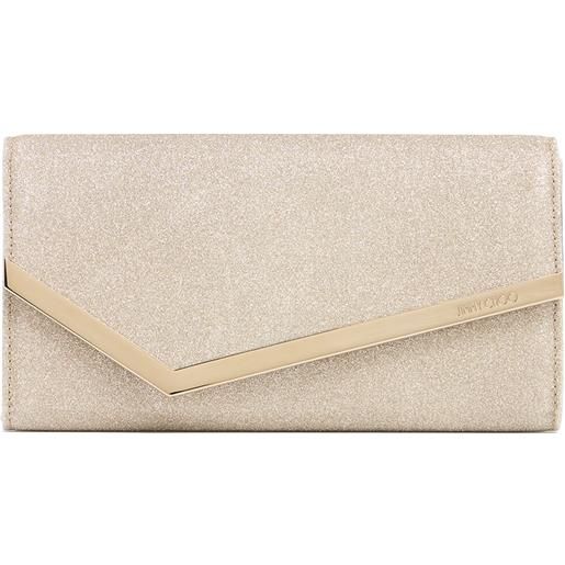 JIMMY CHOO pochette emmie infinity glitter