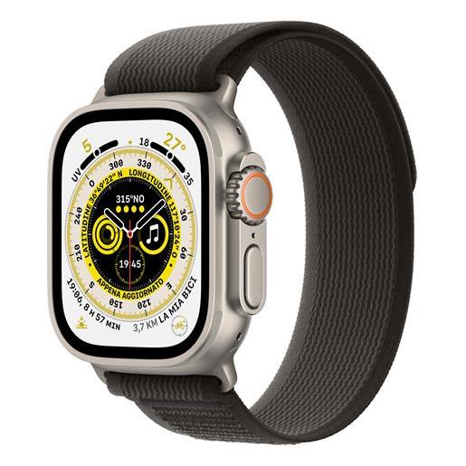 Apple watch ultra oled 49 mm digitale 410 x 502 pixel touch screen 4g titanio wi-fi gps (satellitare)