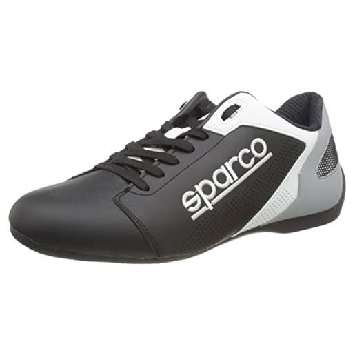 Sparco s00126345nrbi scarpe sl-17 taglia 45 nero bianco
