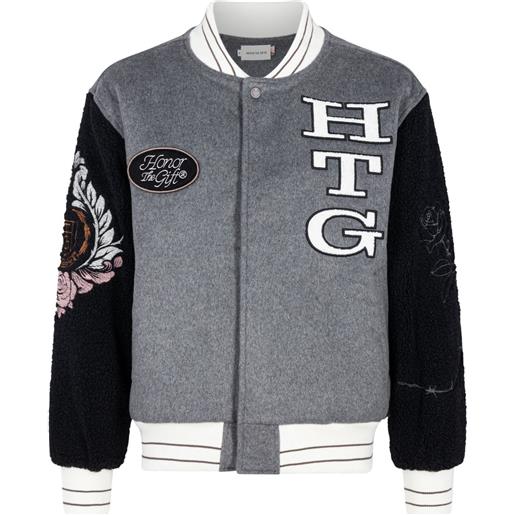 Honor The Gift giacca letterman - grigio