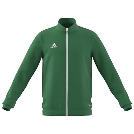 adidas entrada 22 track top giacca, team grey four, 116 unisex - bambini e ragazzi