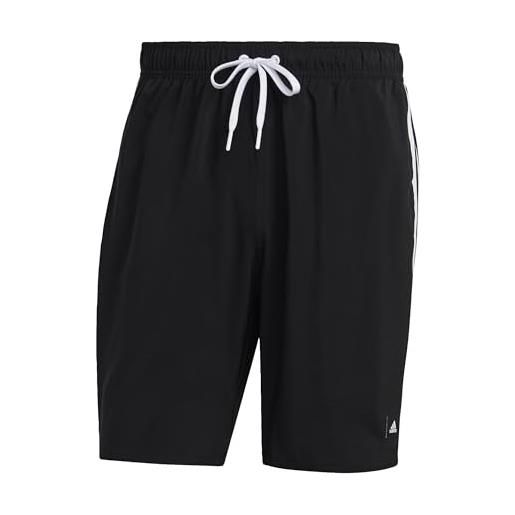 adidas 3-stripes clx swim shorts swimsuit, uomo