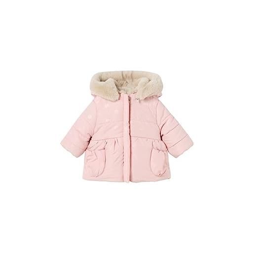 Mayoral giaccone reversibile per bimba rosa baby 6-9 mesi (75cm)