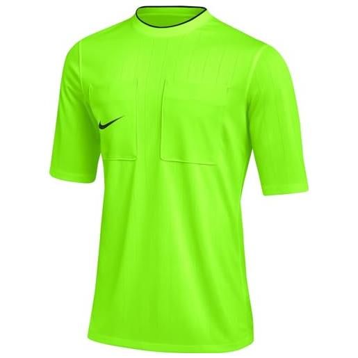 Nike m nk df ref ii jsy ss 22 in jersey, verde, m uomo