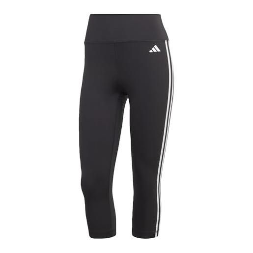 adidas train essentials 3-stripes leggings, black, xl