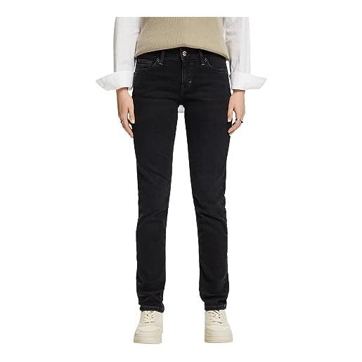 ESPRIT 993ee1b383 jeans, rinse nere, 29w x 32l donna