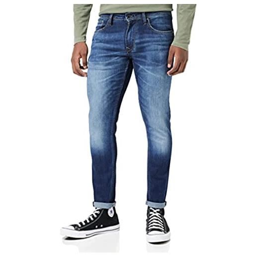 Pepe Jeans finsbury, jeans uomo, blu (denim-dn8), 32w / 32l