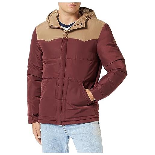 Wrangler puffer jacket giacca, dark matcha, s uomo
