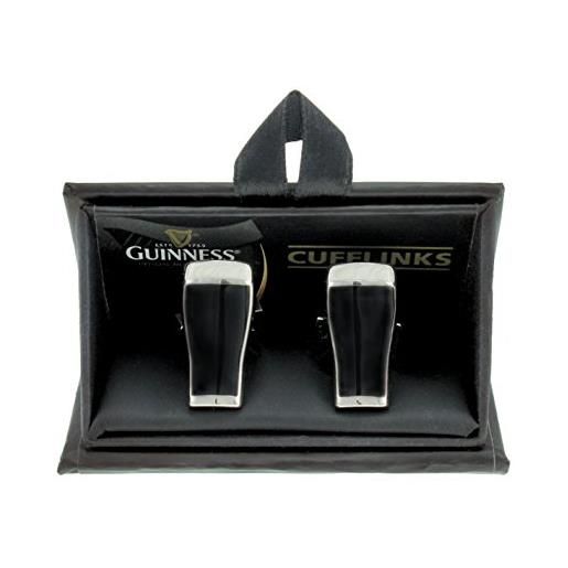 Guinness 3d cufflinks, pint design