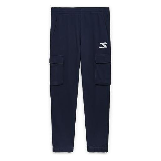 Diadora pants cuff slice, classic navy, xxl uomo