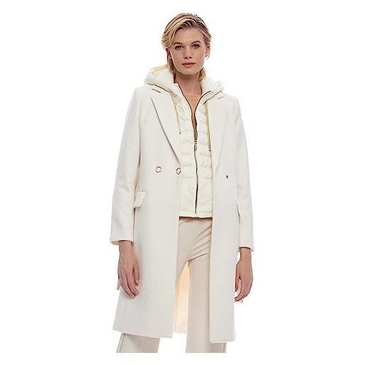 Kocca cappotto invernale con gilet rimovibile bianco donna mod: hupo size: l