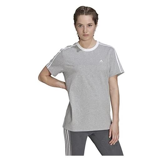 adidas essentials 3-stripes t-shirt t-shirt (short sleeve) donna