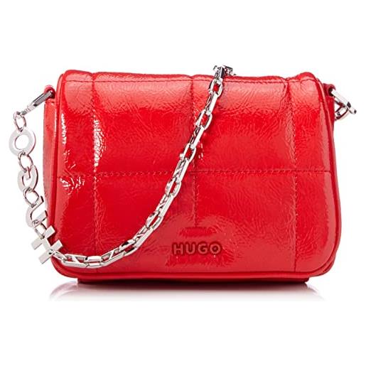 HUGO paula sm sh bag q-wp donna shoulder bag, bright red621