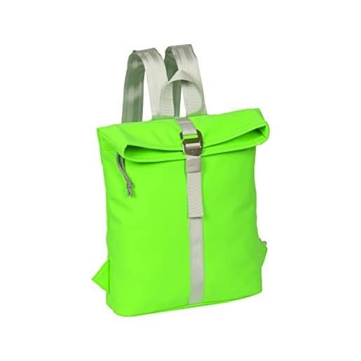 New Rebels mart-los angeles rolltop zaino mini, verde fluorescente, taglia unica, rucksack