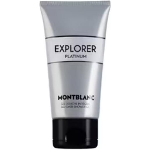 Montblanc explorer platinum shower gel 150ml
