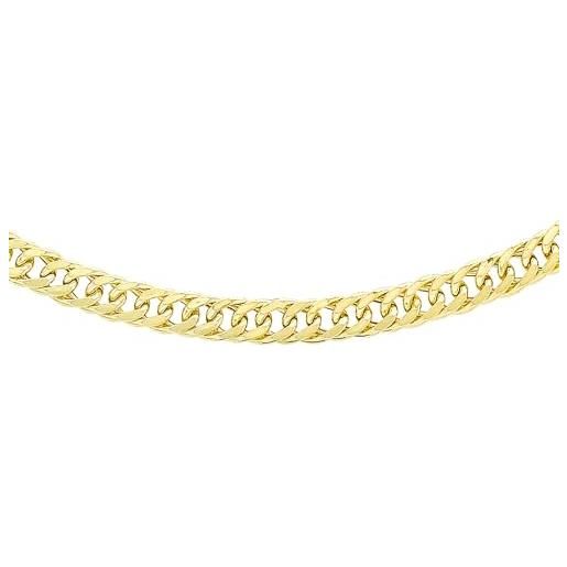 Carissima gold collana unisex in oro giallo 9k (375), 51 cm