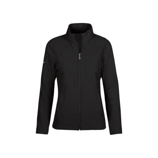 Trigema damen fleece jacke giacca, nero (schwarz 008), 40 (taglia produttore: m) donna
