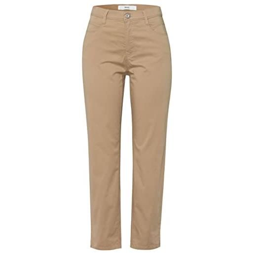 BRAX style caro s-pantaloni corti a cinque tasche in qualità ultraleggera, bast brown, 27w x 32l donna