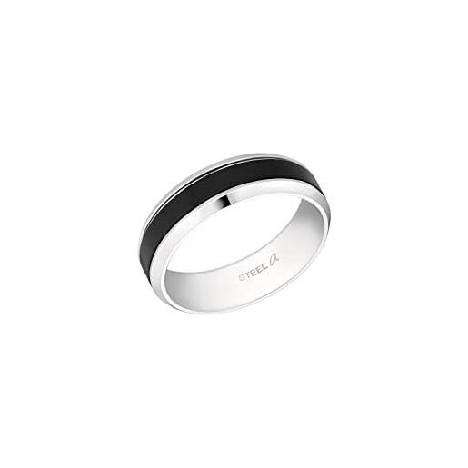 Amor anello in acciaio inossidabile per uomo, argento, in confezione regalo per gioielli, 9027439