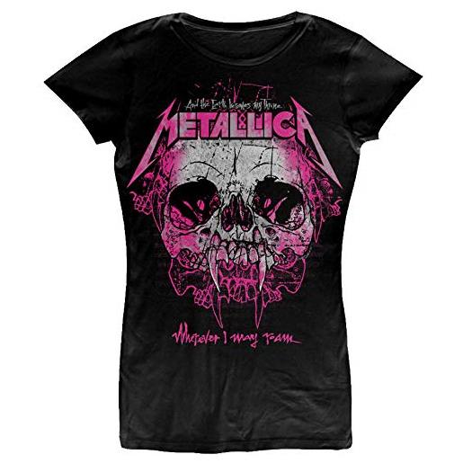 Rock Off ladies metallica wherever i may roam ufficiale donne maglietta signore (medium)