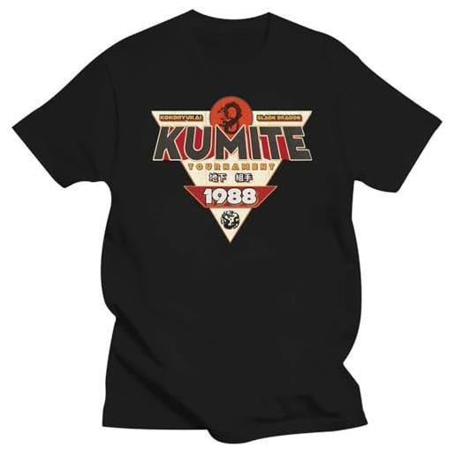 RABS bloodsport van damme kumite tournament 80's cult movie t-shirt black xxl