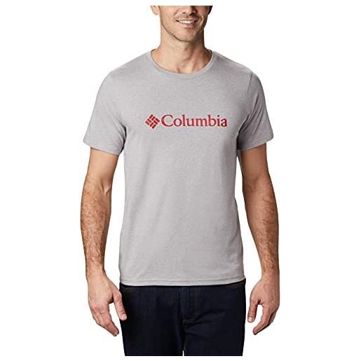 Columbia csc basic logo, maglietta a maniche corte, uomo