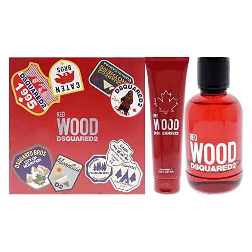 Dsquared2 red wood edt 100 ml + bl 150 ml w
