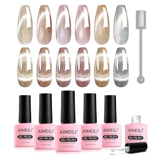 Aimeili Soak Off UV LED Gel Nail Polish - Hollywood (008) 10ml