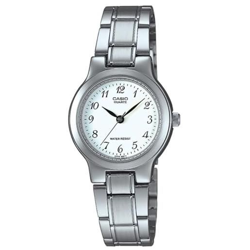 Casio ltp-1131a-7bh (a077) - orologio da polso da donna, cinturino in acciaio inox colore argento