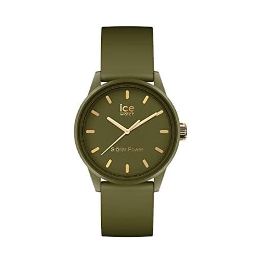 Ice-watch - ice solar power khaki - orologio verde da donna con cinturino in silicone - 020655 (small)