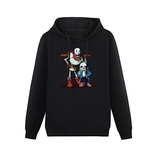 ujff lightweight hoodie undertale papyrus and sans cotton blend sweatshirts xl