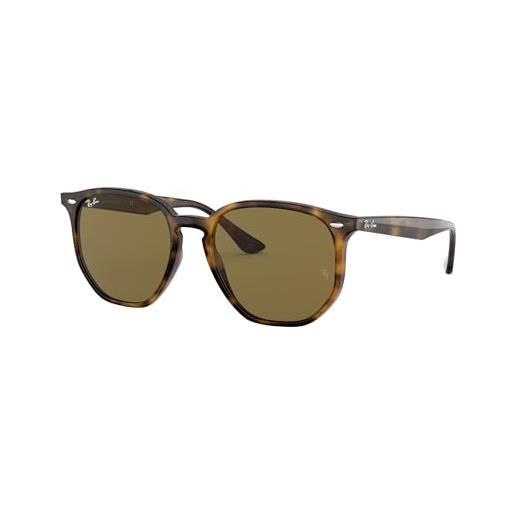 Ray-Ban 0rb4306 occhiali da sole, marrone (havana), 54 unisex-adulto