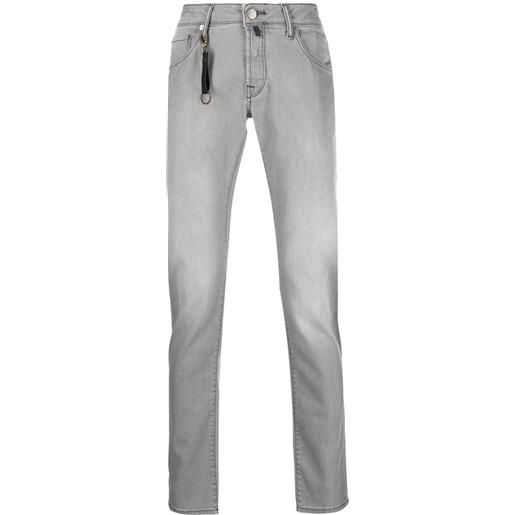 Incotex jeans dritti - grigio