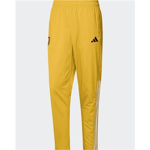Juventus adidas pantaloni tuta pants giallo 2024 presentation tiro 23 in6319