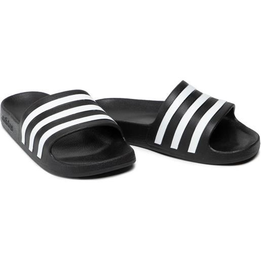 Ciabatte sandali pantofole uomo adidas adilette aqua nero bianco f35543