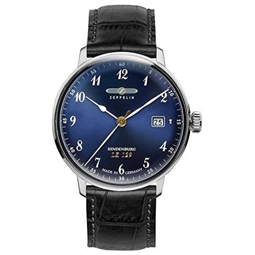 Zeppelin - braccialetto unisex orologio cronografo al quarzo in pelle 7046 - 3