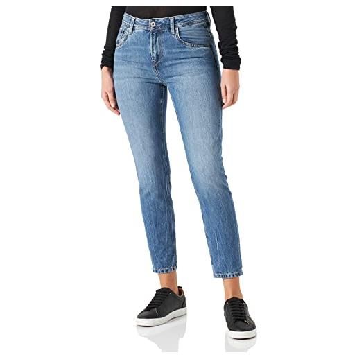 Pepe Jeans violet, jeans donna, blu (denim-vs3), 30w / 32l