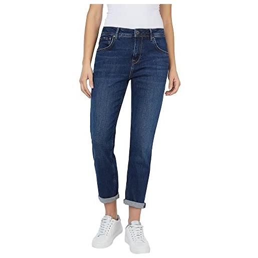 Pepe Jeans violet, jeans donna, blu (denim-wi5), 26w / 32l