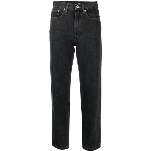 A.P.C. jeans crop - nero