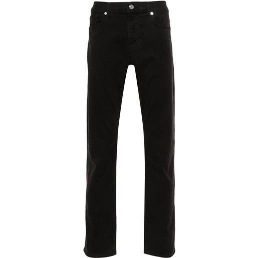 FRAME jeans slim a vita media - nero