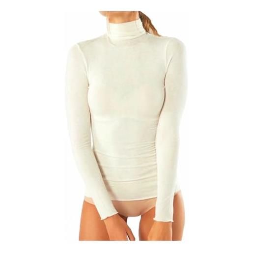 Dolcevita Donna In Cashmere E Modal - Maglia Invernale Elegante A Manica Lunga Con Collo Alto - Foto 10