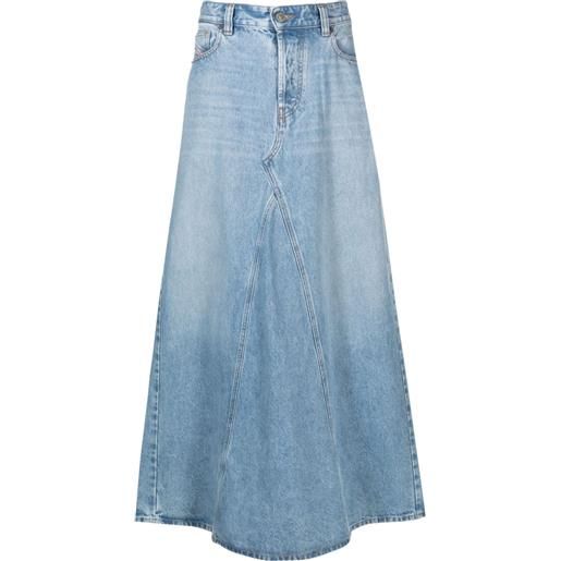 Diesel gonna lunghi denim de-pago - blu