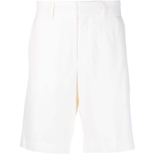 Casablanca shorts sartoriali dritti - bianco
