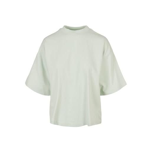Urban classics maglietta donna manica corta oversize, cotone biologico, t-shirt con maniche scollate, disponibile in diversi colori taglie xs - 5xl