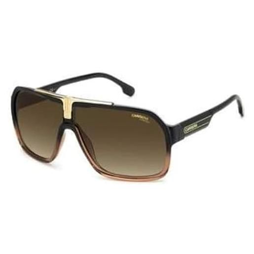 Carrera 1014/s occhiali da sole da uomo nero e marrone