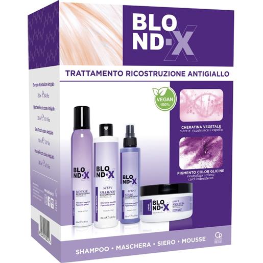 Blond-X trattamento ricostruzione antigiallo